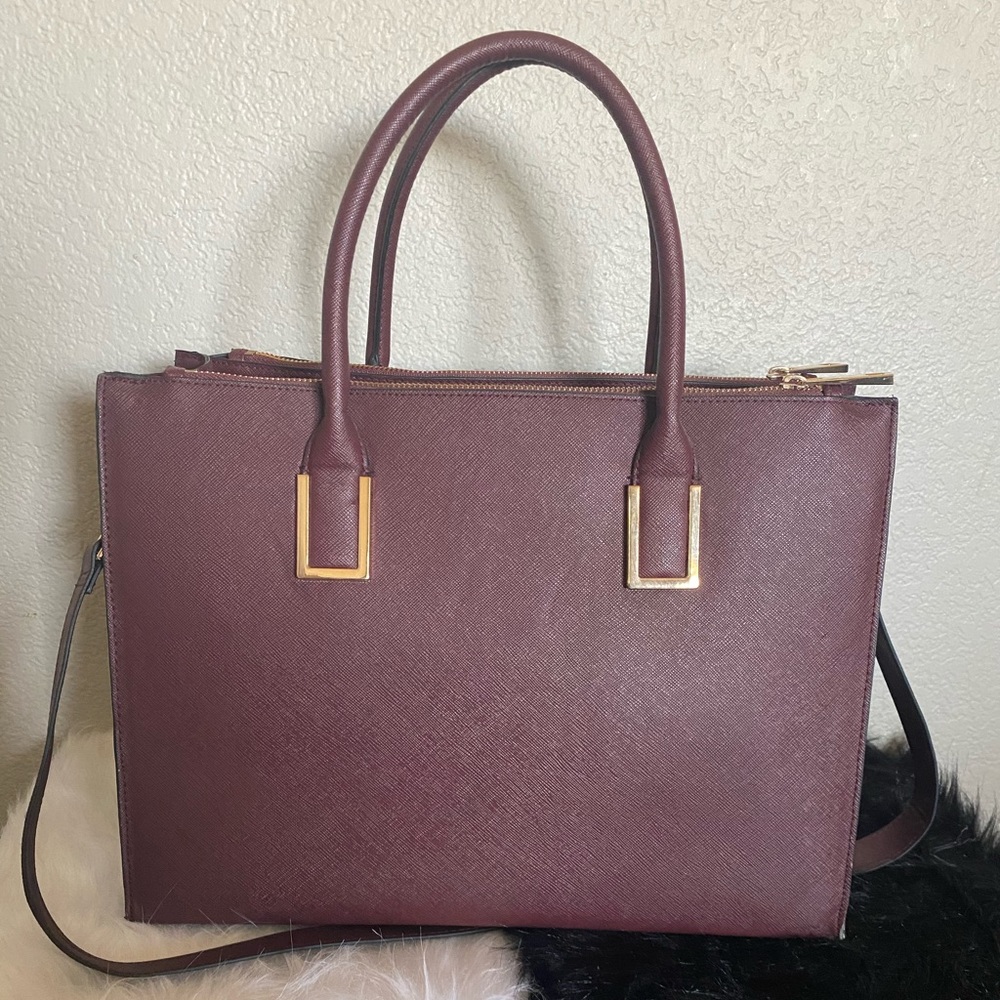 H&M Oxblood Handbag